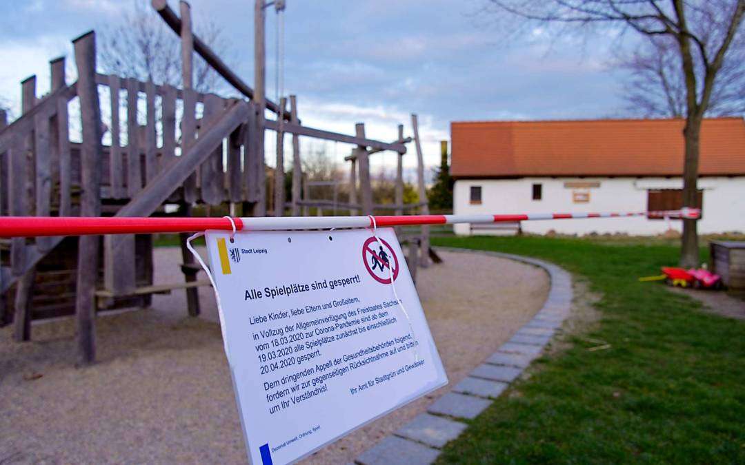 Einschränkungen des öffentlichen Lebens in Sachsen – Stadt wird Verfügung des Freistaats kontrollieren und durchsetzen