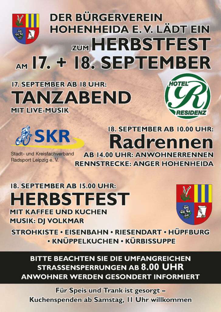 Herbstfest 2021 - Flyer